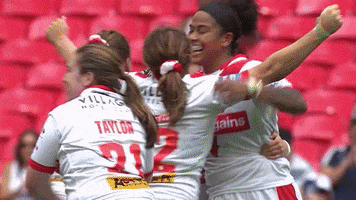Womens Rugby Celebration GIF by St.Helens R.F.C
