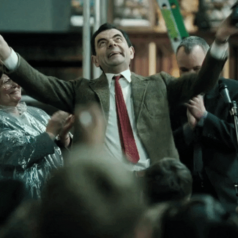 Celebrate Mr Bean GIF by Working Title - Find & Share on GIPHY