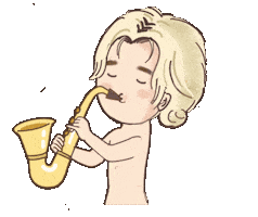 Saxophone 音楽 Sticker by rico