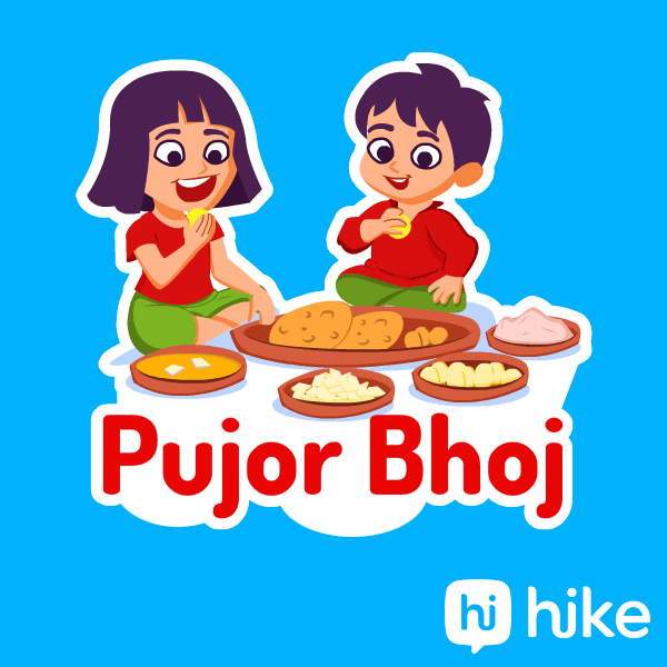 Eating Out Trending GIF by Hike Sticker Chat