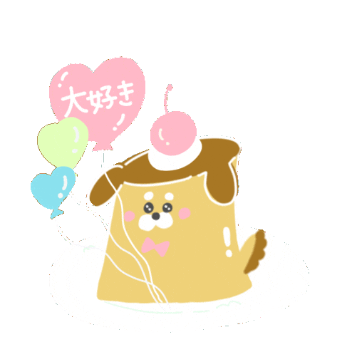 Pudding ぷりん Sticker