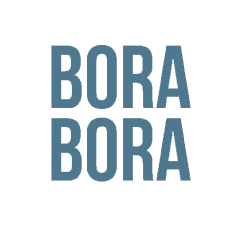 Bora Bora Sticker by Facto Agência