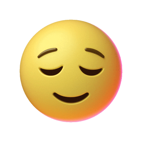 Sleepy 3D Sticker by Emoji