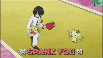 spanks spank you GIF by chuber channel