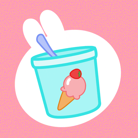 Ice Cream Love GIF by Molang