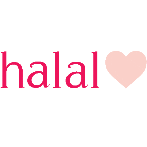 Halal Love Heart Sticker by 786 Cosmetics