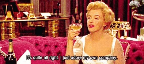 Marilyn Monroe Introvert Problems GIF