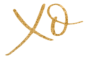 Gold Xo Sticker by Elley Mae