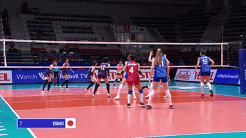 Lets Go Japan GIF by Volleyball World