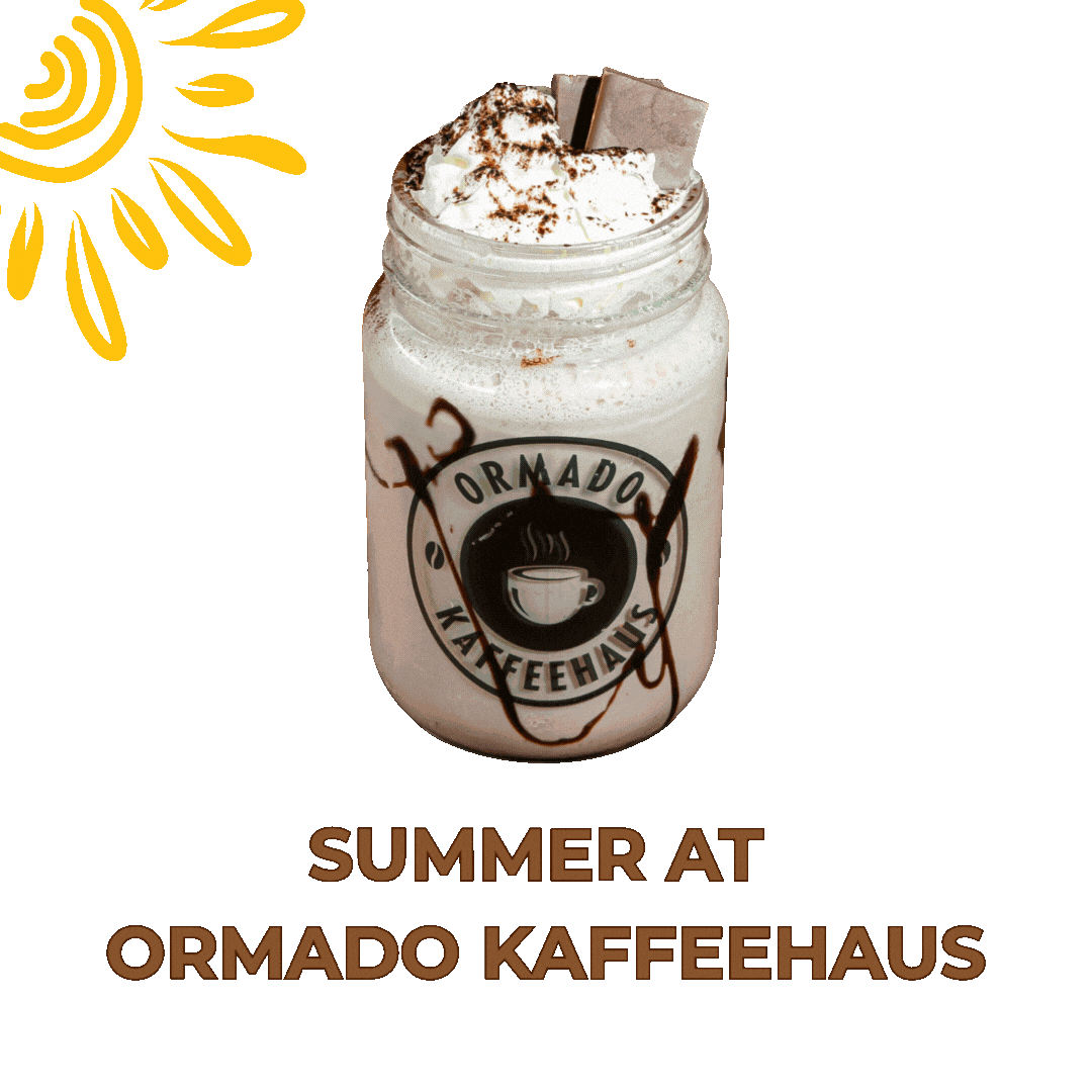 Made In Germany Summer Drinks Sticker by Ormado Kaffeehaus