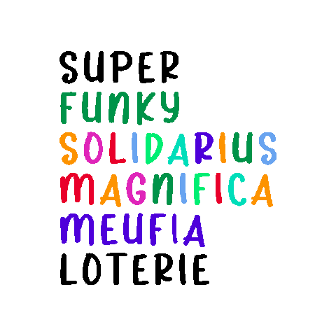 Concours Solidaire Sticker by Simone Donne