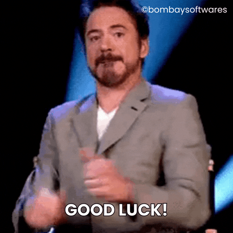 Happy Robert Downey Jr GIF by Bombay Softwares