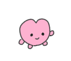 Heart Pink Sticker