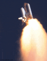space shuttle rocket GIF