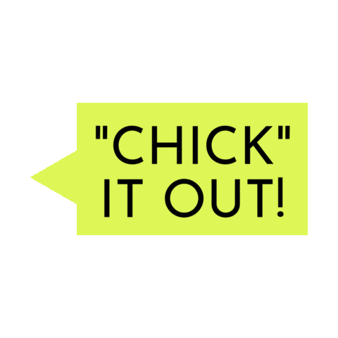 Kreative Chick Sticker