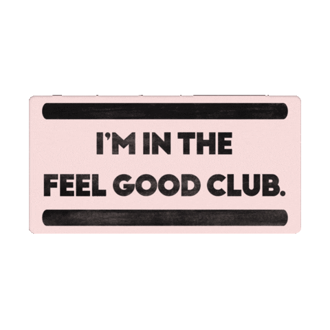 Feel Good Club Sticker
