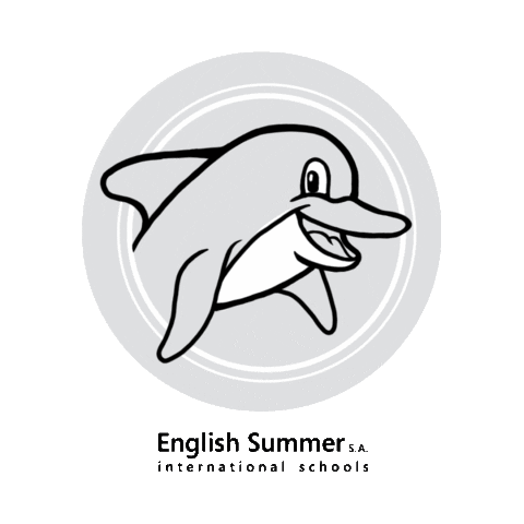 Dolphin Sticker by English Summer SA