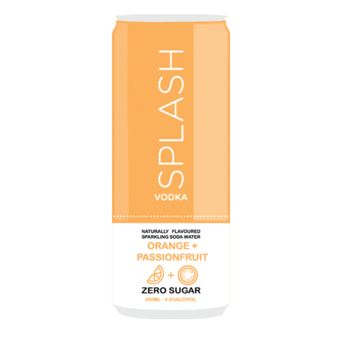 Splash Vodka Sticker