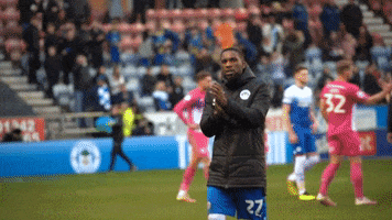 Clapping Applause GIF by Wigan Athletic