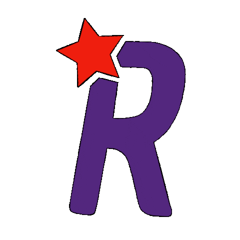 R Letra Sticker