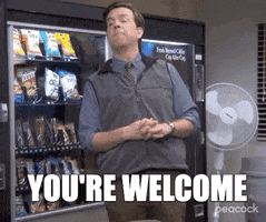 Office Tv Youre Welcome GIF by The Office