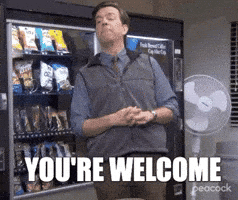 Office Tv Youre Welcome GIF by The Office
