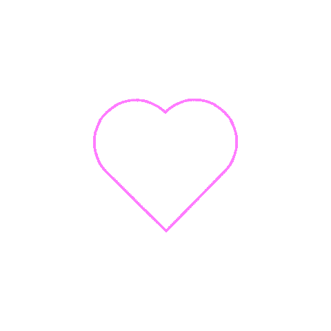 In Love Heart Sticker by Agence White Mirror