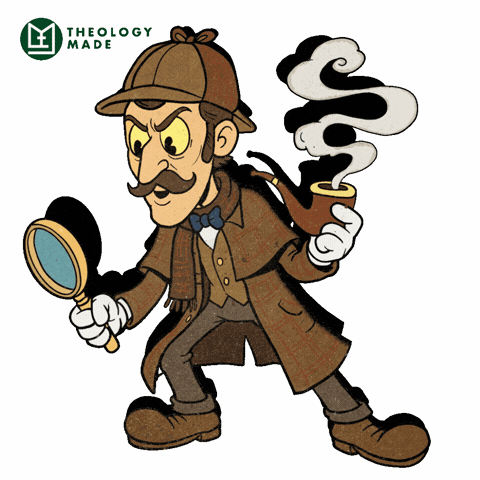 Sherlock Holmes Study GIF by Theology Made