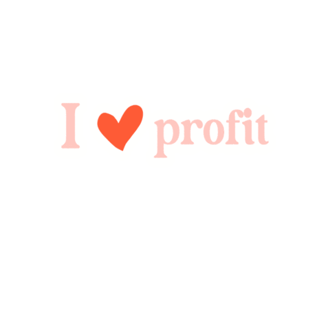 The Profit Lovers Sticker