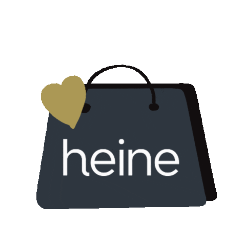 Black Friday Heart Sticker by heine