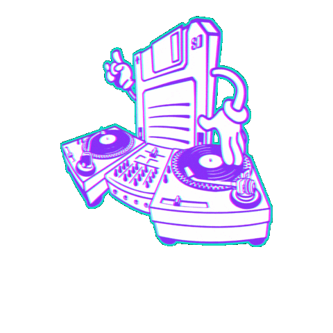 Party Logo Sticker by sugarbitz and friends