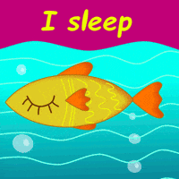 Get Some Sleep Swimming GIF