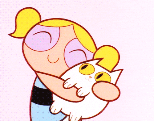 powerpuff girls hug GIF