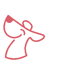 Dog Line Sticker by VOFFii