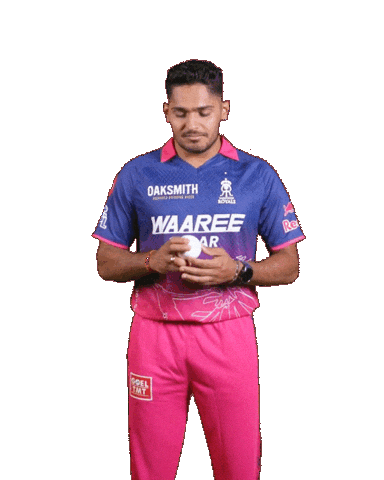 Halla Bol Pink Sticker by Rajasthan Royals