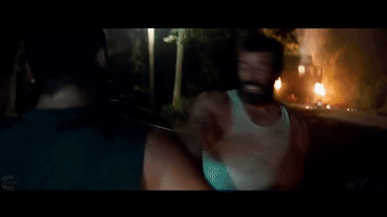 syckozis fight wolverine logan jackman GIF