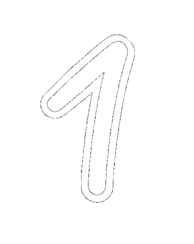 Number Countdown Sticker