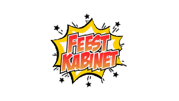 Feestkabinet Sticker