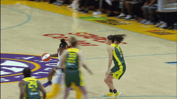 Los Angeles Sparks Crossover GIF by The Official Page of the Los Angeles Sparks