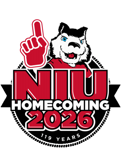 Sticker by Northern Illinois University