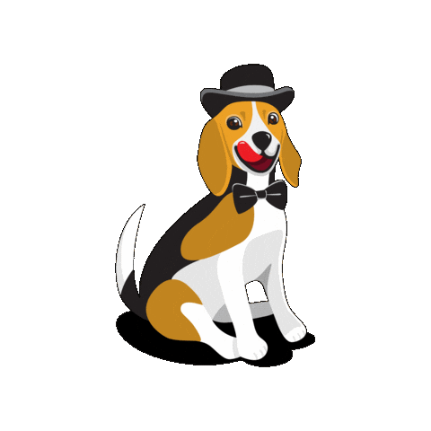 Dog Indonesia Sticker by Mister Puss