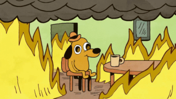 perfect loops this is fine GIF