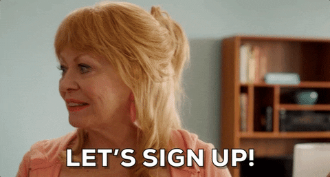 Excited Jacki Weaver GIF by Poms