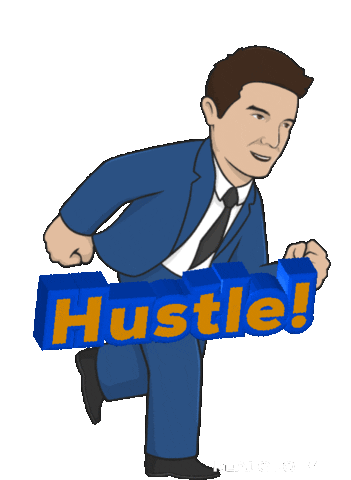 Work Hustling Sticker by Realopoly
