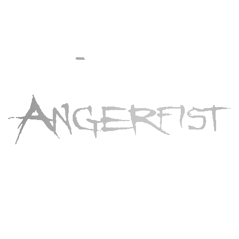 Raise Your Fist Logo Sticker by Angerfist