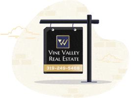 Vine Valley Real Estate Sticker
