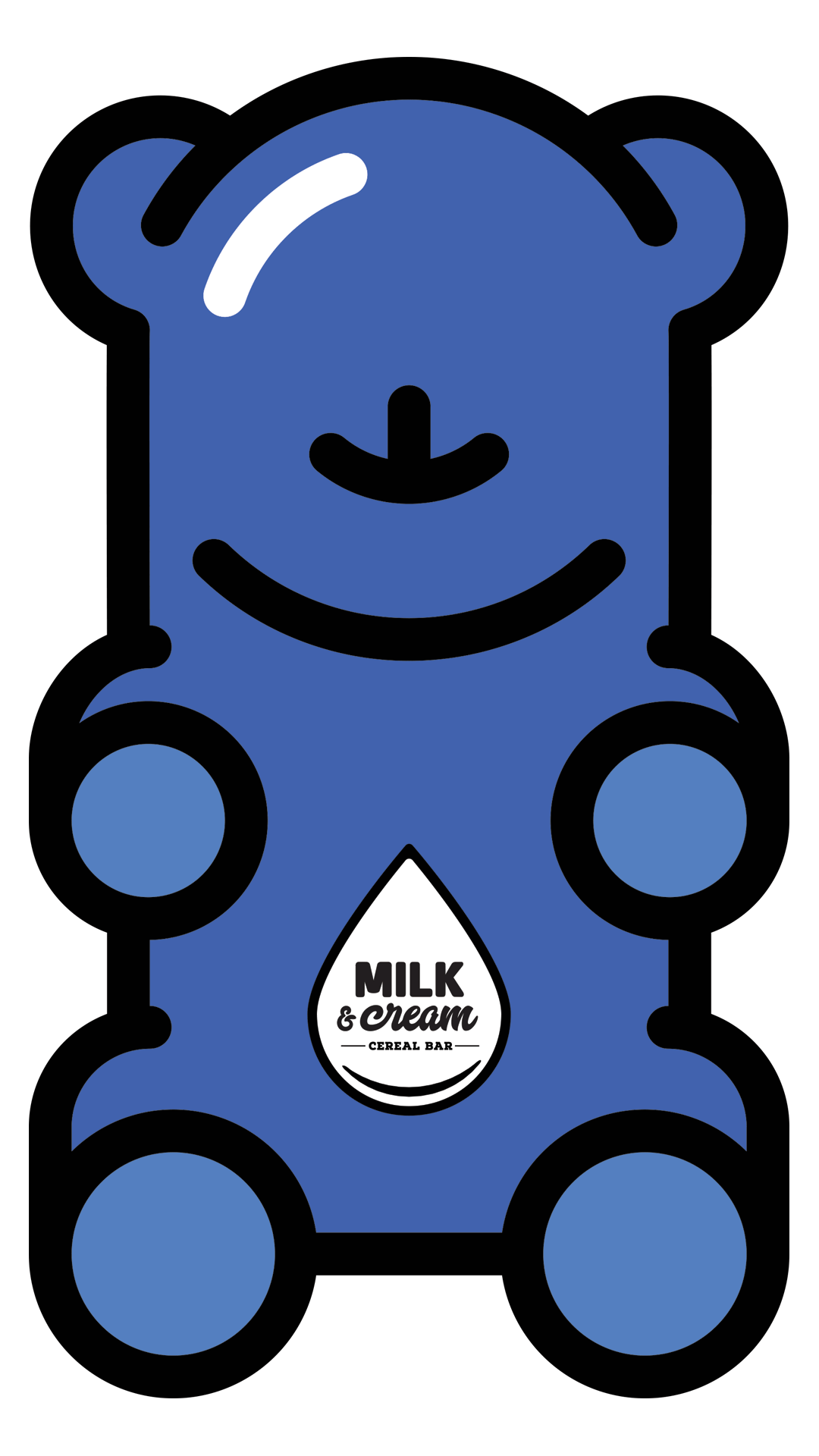 Fun Bear Sticker by Milk And Cream Cereal Bar for iOS & Android GIPHY