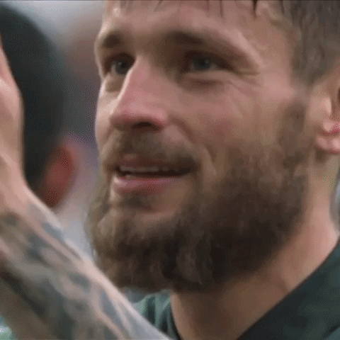 mathieu debuchy applause GIF by AS Saint-Etienne