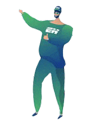 Express Heroes Sticker