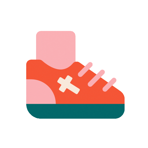 Sport Running Sticker by Kamino vzw